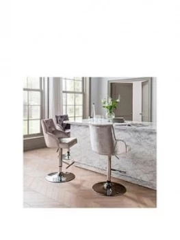 image of Vida Living Carly Gas Lift Bar Stool