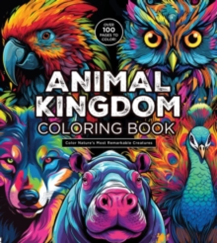 Image of Animal Kingdom Coloring Book. Paperback. By Editors of Chartwell Books Books