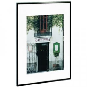 Image of Photo Album Company Certificate Frame A4 Black Aluminium PAAFA4 Black