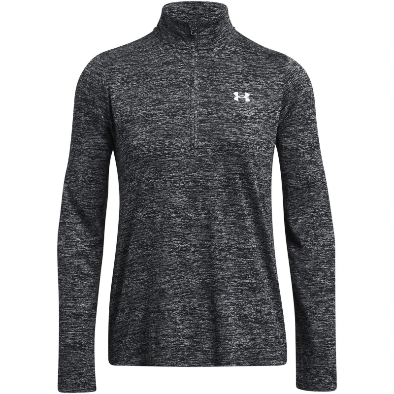 Image of Under Armour Armour Tech Half Zip Top Womens - Grey Grey 14