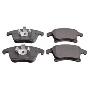 Image of Brake Pad Set ADF124208 by Blue Print front axle