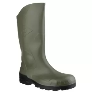 Image of Devon Full Safety Wellington Green/Black Size 11