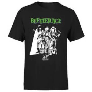 image of Beetlejuice Mono Poster T-Shirt - Black