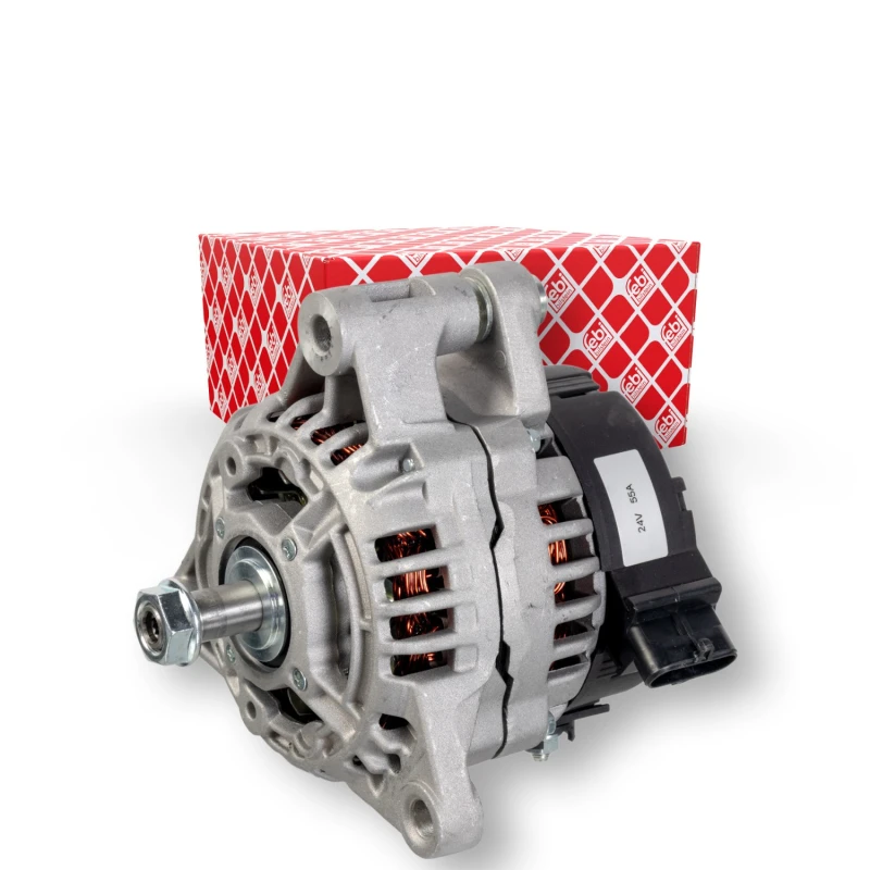 Image of FEBI BILSTEIN 175820 Generator Alternator Charging Current: 55A, Voltage: 24V Alternator (4)