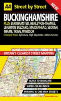 Image of Aa Street by Street Buckinghamshire Hardback
