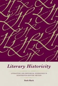 Image of Literary Historicity by Ruth Mack Paperback
