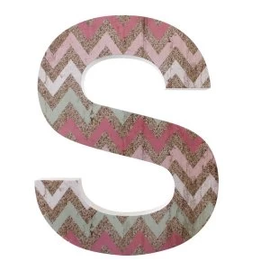 image of Letter S Wall Plaque