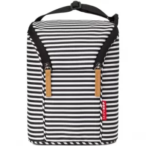 Image of Skip Hop Double Bottle Bag (Black & White)