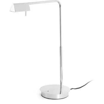 Image of Faro Academy - LED Dimmable Table Lamp Chrome