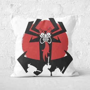 Image of Samurai Jack Aku Square Cushion - 60x60cm