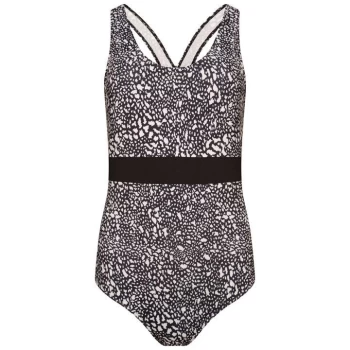 image of Dare 2b Laura Whitmore Make Waves swimsuit - BlackDot/Blk