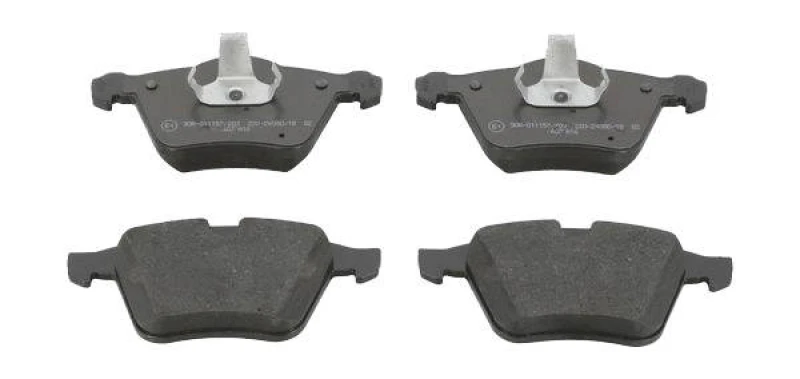Image of JURID 573179J Brake pad set not prepared for wear warning indicator, without accessories Brake Pad Set,disc brake (402)