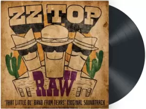 image of ZZ Top RAW (That little ol' Band from Texas' original Soundtrack) LP multicolor