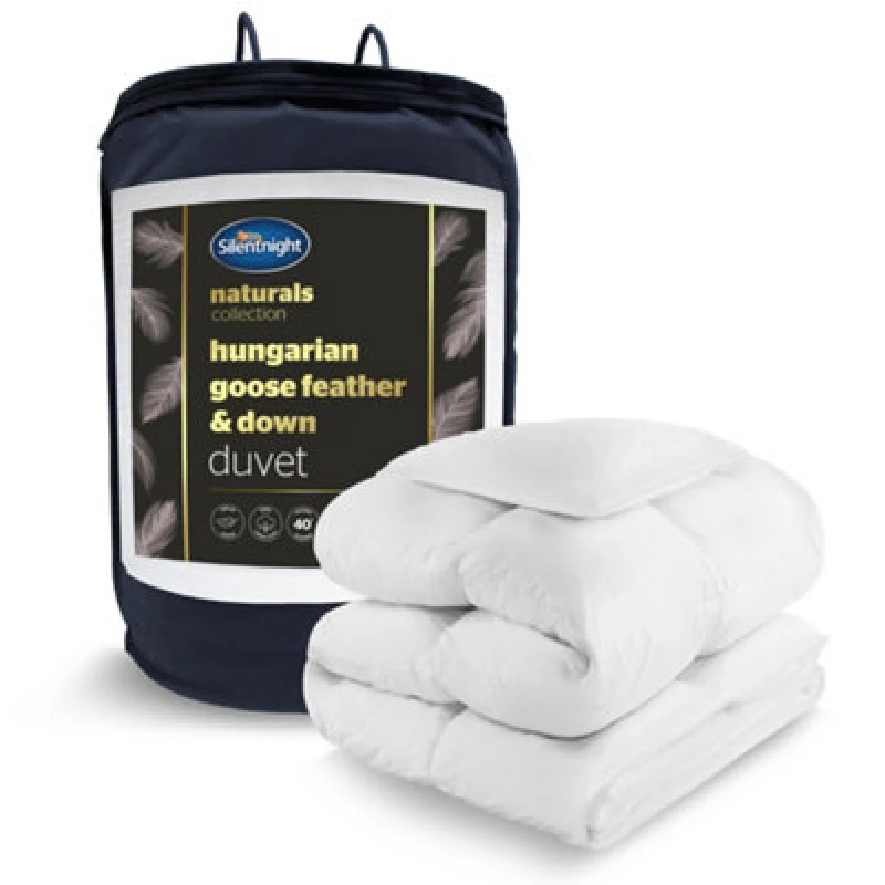 Image of Silentnight Ultimate Luxury Hungarian Goose Feather & Down Duvet - 10.5 Tog - Double