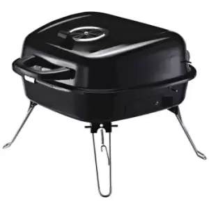 Image of Outsunny Outdoor Removable Small Size Charcoal Iron Grill , Top Thermal Design