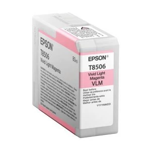 Image of Epson T8506 Light Magenta Ink Cartridge