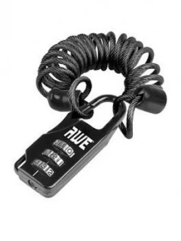 Image of Sport Direct Sport Direct Bicycle Combination Coil Cable Helmet Lock