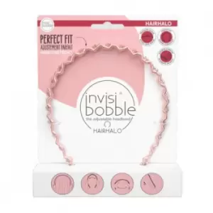 image of Invisibobble Hairhalo The Adjustable Headband Pink Sparkle