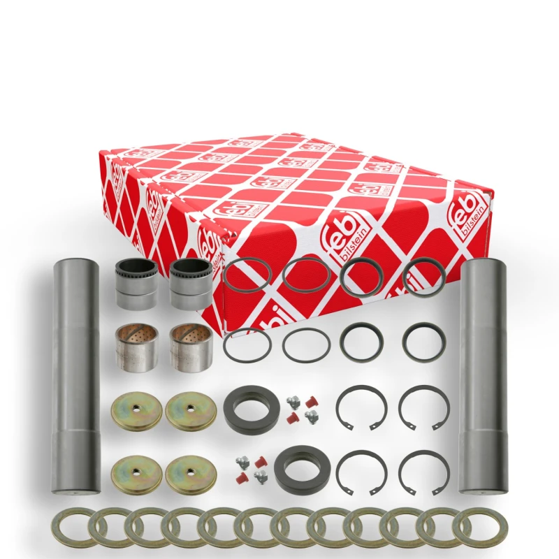 Image of FEBI BILSTEIN 24654 Repair Kit, stub axle pin Front Axle, OE Turbo NEW Repair Kit,stub axle pin (652)