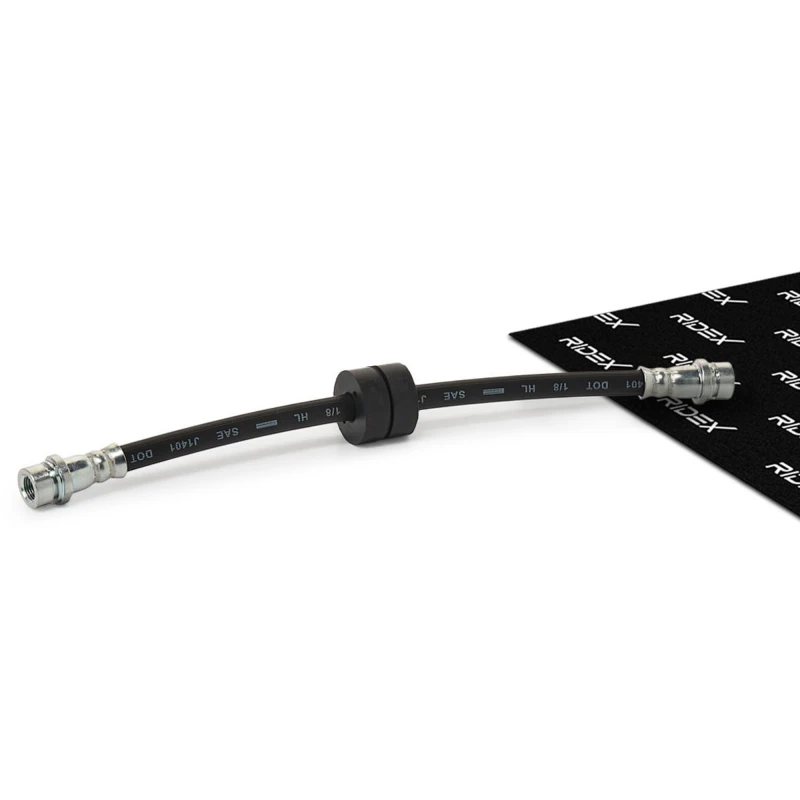 Image of RIDEX 83B0190 Brake Hose Rear Axle both sides Brake Hose (83)