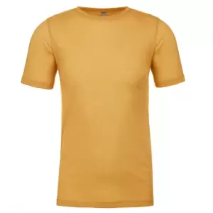 image of Next Level Mens Short-Sleeved T-Shirt (XL) (Antique Gold)