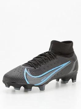 image of Nike Mens Mercurial Superfly 8 Pro Firm Ground Football Boots - Black, Size 11, Men