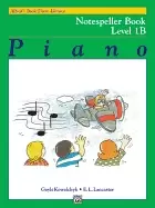 Image of notespeller book level 1b piano