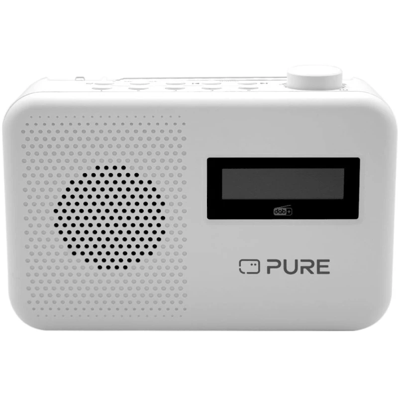Image of PURE Elan One 2 DAB Bluetooth Radio - White 759454301057