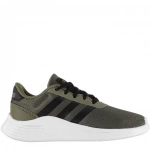 image of adidas Lite Racer 2 Trainers Child Boys - Khaki/Blk/Wht