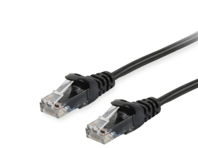 Image of Equip Cat.6 U/UTP Patch Cable. 1.5m. Black