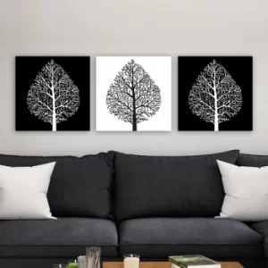Image of 3P5781 Multicolor Decorative Canvas Painting (3 Pieces)
