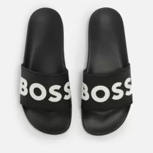 Image of Boss Kirk Mens Rubber Slide Sandals - UK 11