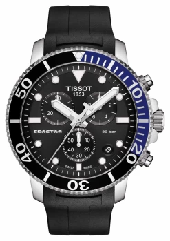 image of Tissot T1204171705102 Seastar 1000 Chronograph Black Watch