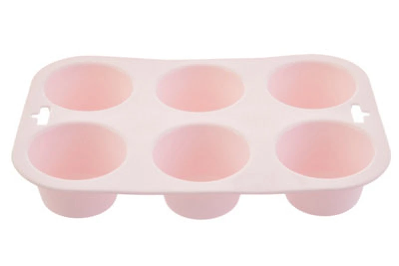 Image of Premier Housewares Zing Pastel Muffin Mould Pink