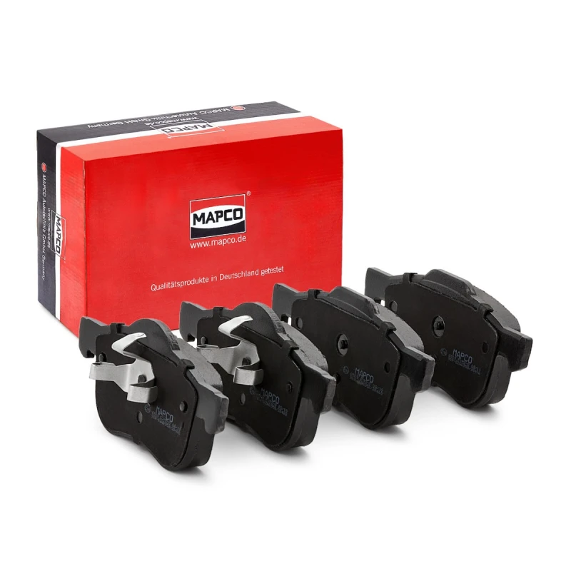 Image of MAPCO 6509 Brake pad set Front Axle, with anti-squeak plate Brake Pad Set,disc brake (402)