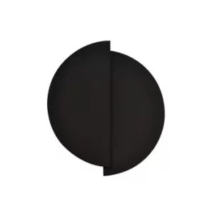 Image of Form Black Flush Wall Lamp 1x G9