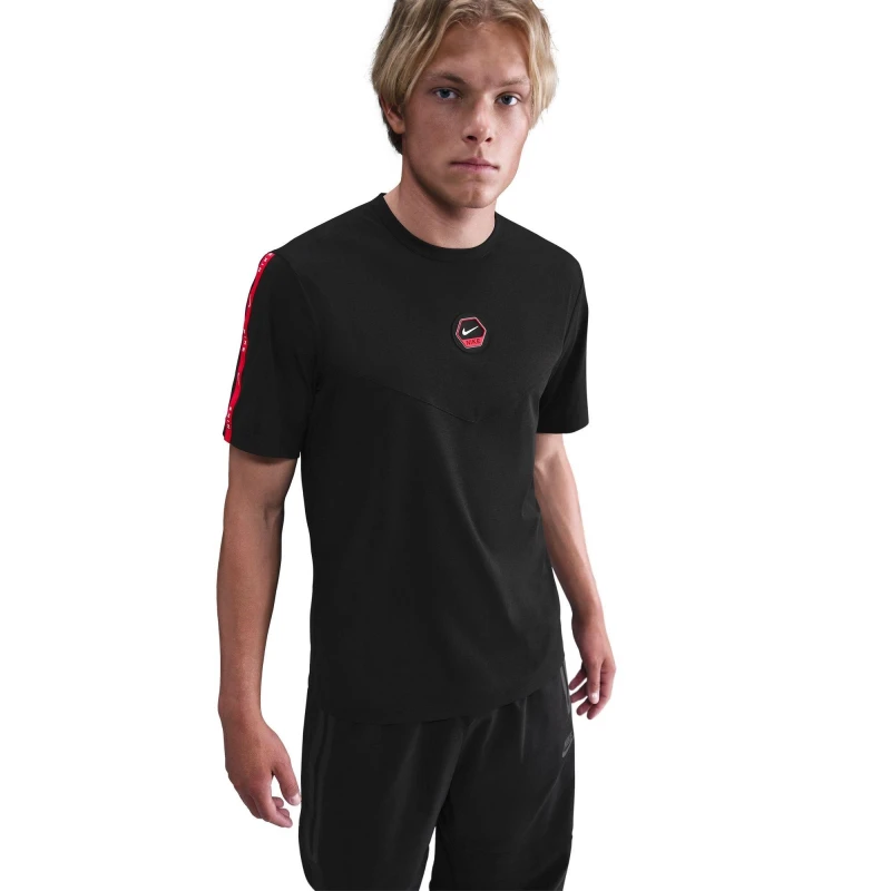 Image of Nike City Df Tee Sn61 Black/Red male XL