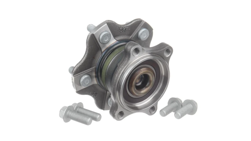 Image of SKF VKBA 7418 Wheel bearing kit with integrated ABS sensor Wheel Bearing Kit (654)