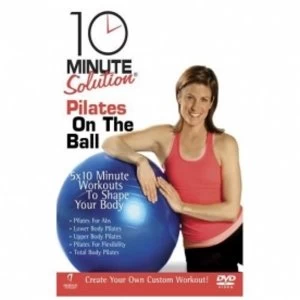 image of 10 Minute Solution Pilates On The Ball DVD