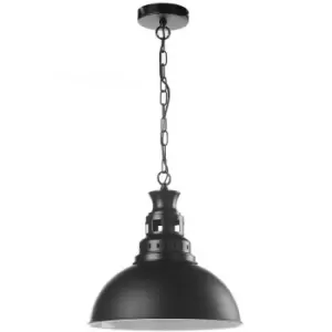 Image of Onli Istanbul Dome Pendant Ceiling Light, Matt Black