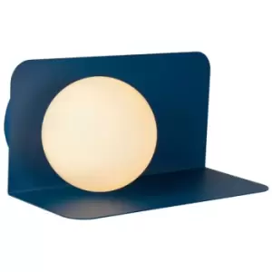 image of Lucide Lighting - Lucide bonni - Wall Light - 1xG9 - Pastel Blue