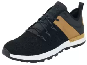 Image of Timberland Sprint Trekker Low Fabric Black Mesh Sneakers black