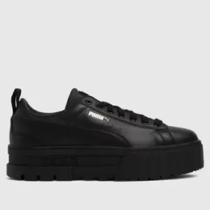 PUMA Black Mayze Trainers