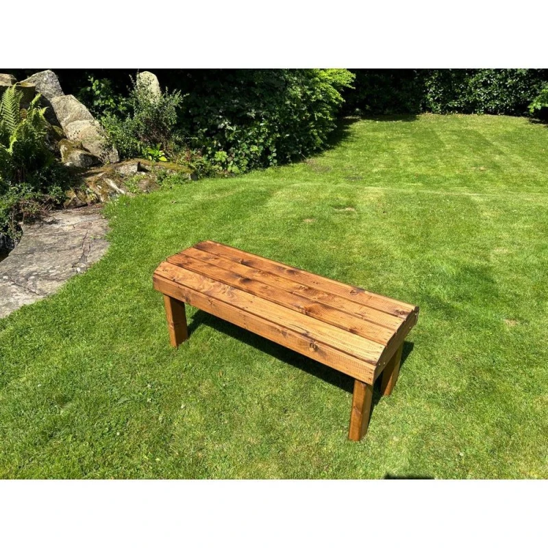 Image of Charles Taylor Knights Double Form Flat Packed Bench - L41 x W102 x H44cm in Brown Brown Unisex