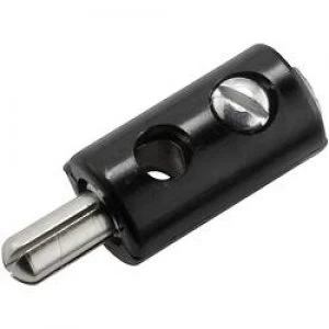 image of Mini jack plug Plug straight Pin diameter 2.6mm Black