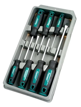 image of Kamasa 55889 Screwdriver Set 7pc - T-bar access for extra torque