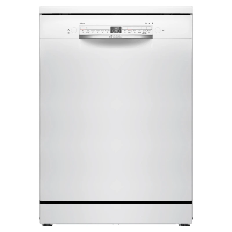 Image of Bosch Series 2 SMS2HVW06G Full Size Dishwasher - White - C Rated