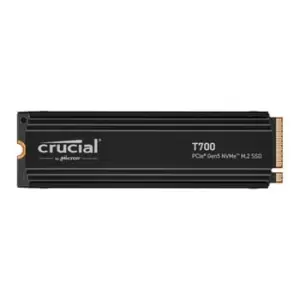 Image of Crucial 1TB Crucial T700 PCIe Gen5 NVMe M.2 SSD with heatsink