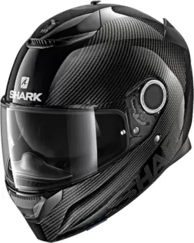 Image of Shark Spartan Carbon Skin Helmet, black, Size 2XL, black, Size 2XL