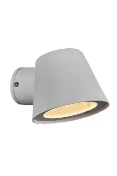 image of Aleria Outdoor Down Wall Lamp White GU10 IP44